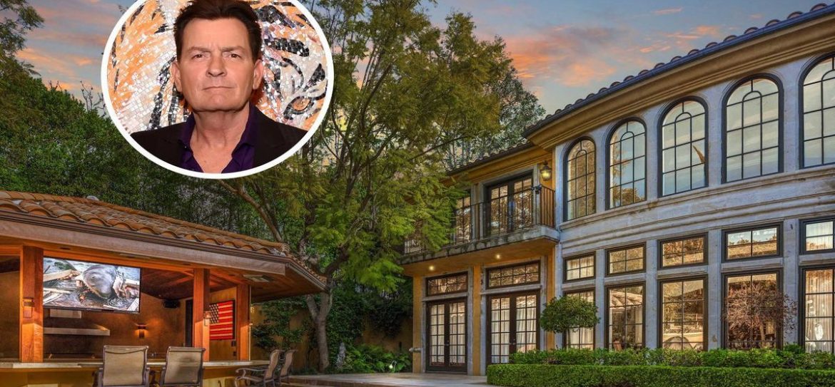 Чарли Шин продал особняк в Лос-Анджелесе за 400 млн рублей
