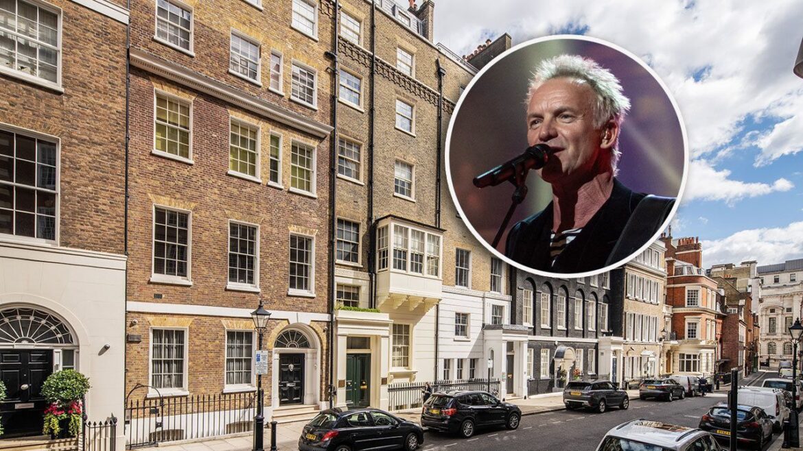 В Лондоне продается бывший дом Стинга за 16,8 миллиона долларов