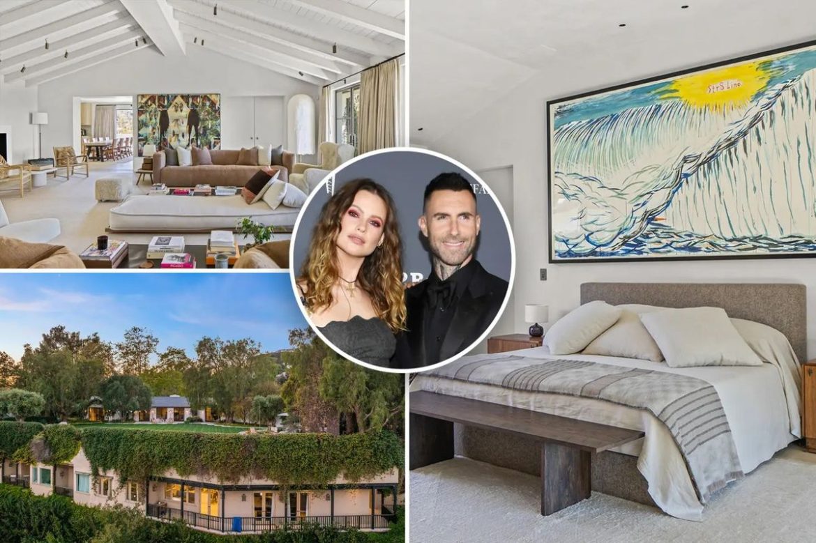 Адам Левин продает дом в Лос-Анджелесе за 51 млн долларов