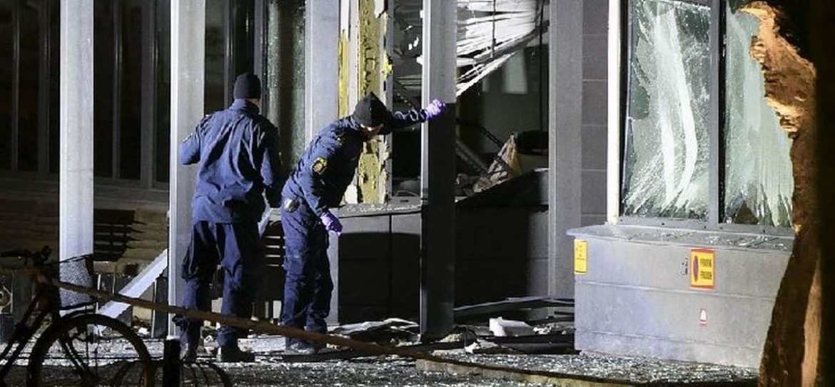 Полицейский участок Хельсингборга подорвали в ночь на 18 октября