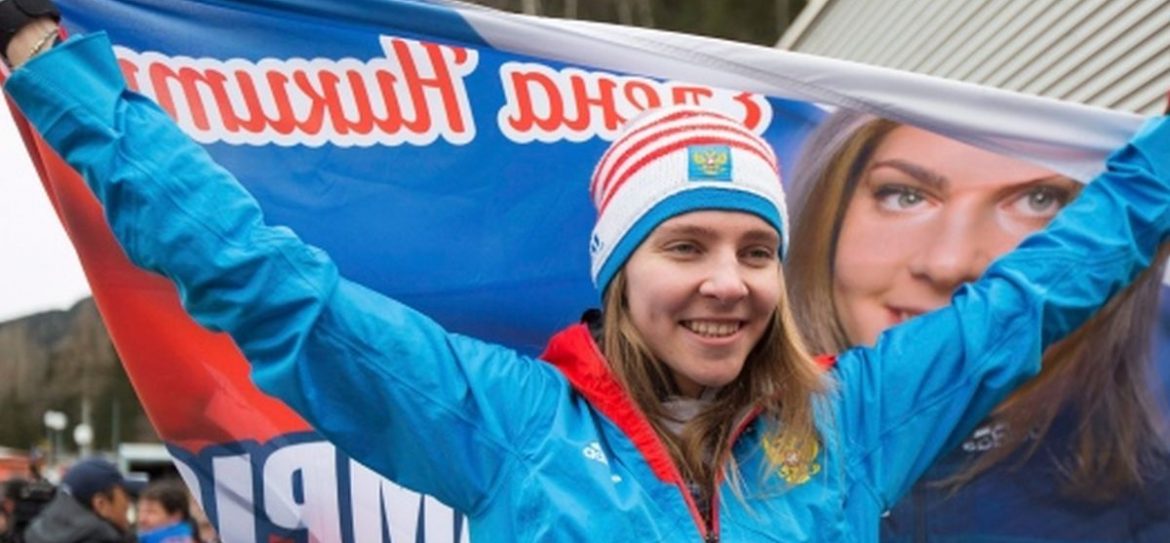 По итогам двух заездов Никитина показала время 1 минуту 40,49 секунды