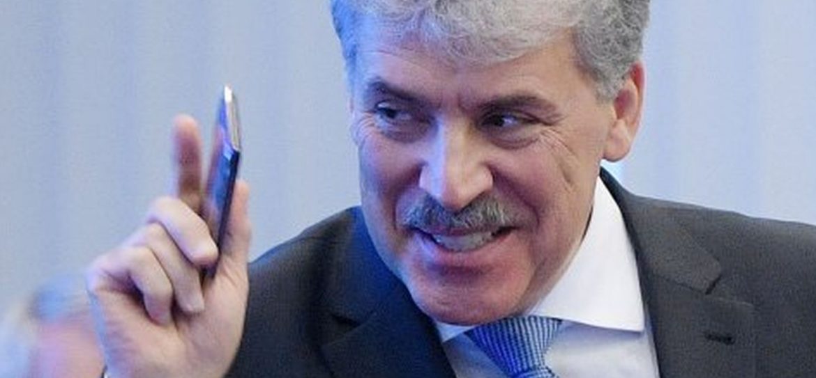 Грудинин назвал выборы самыми грязными в истории России