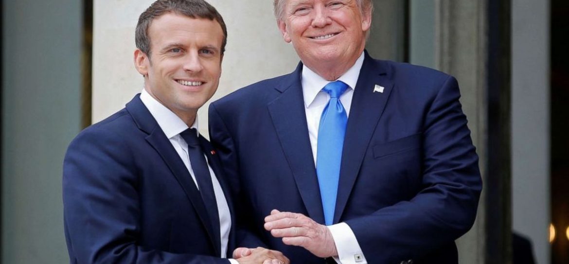 Трамп и Макрон обменялись щедрыми подарками