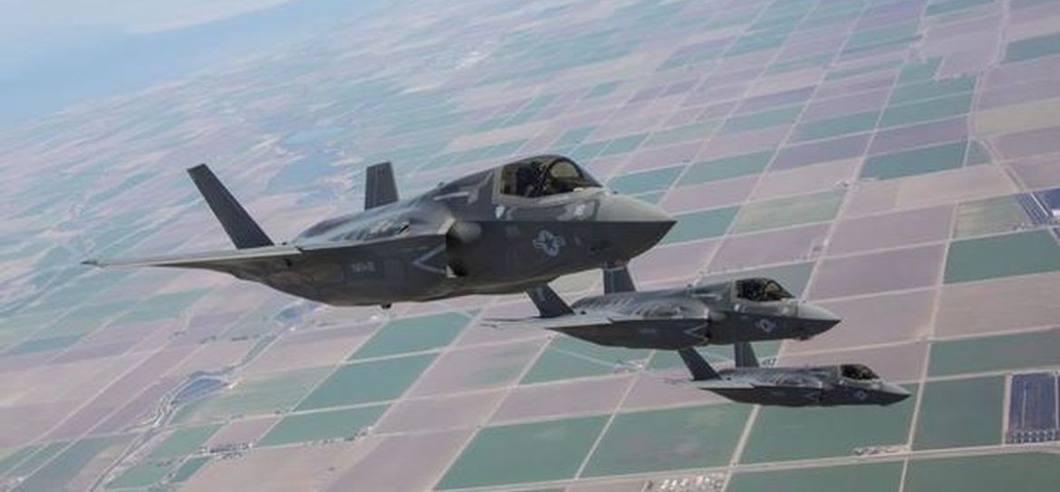 Самолет F-35B, который не купил Эрдоган, потерпел крушение в США
