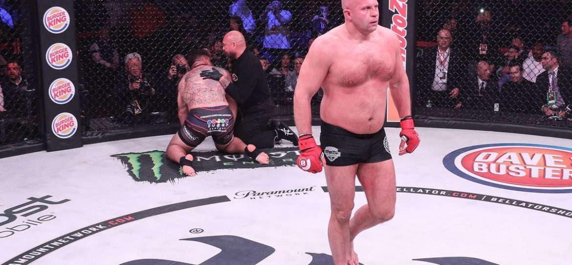 Bellator: Федор Емельяненко победил американца Чейла Соннена