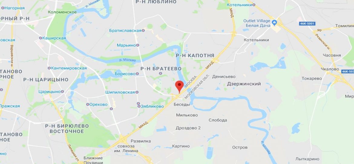 ЧП с падением автокрана произошло на 19 км МКАД утром 3 октября