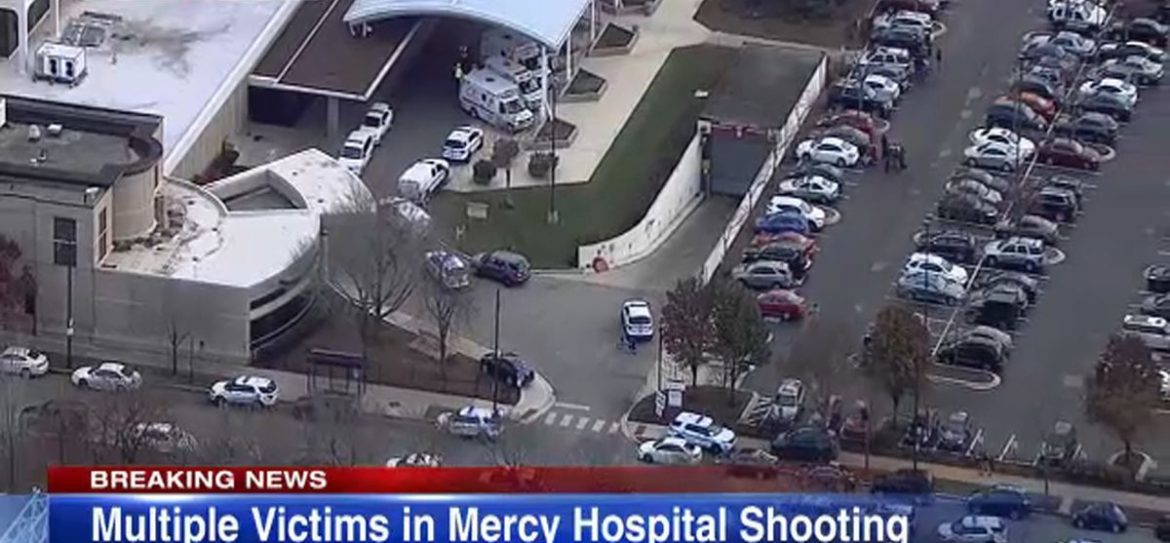 В результате стрельбы в больнице Mercy Hospital в Чикаго четверо были ранены и двое погибли, включая стрелка