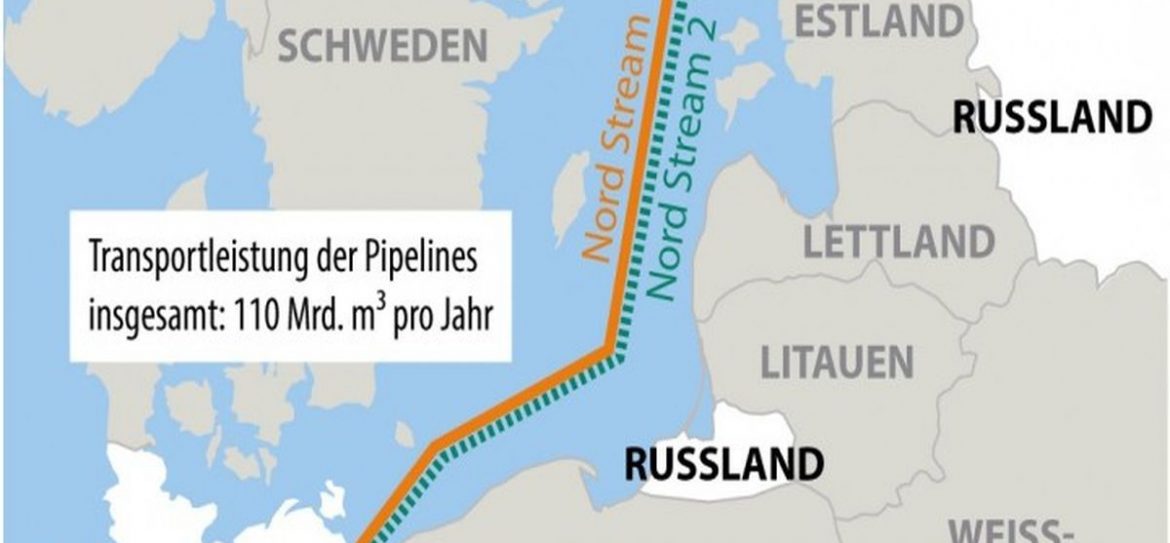 «Газпром» уложил по дну Балтийского моря 300 км труб в рамках реализации проекта «Северный поток – 2»