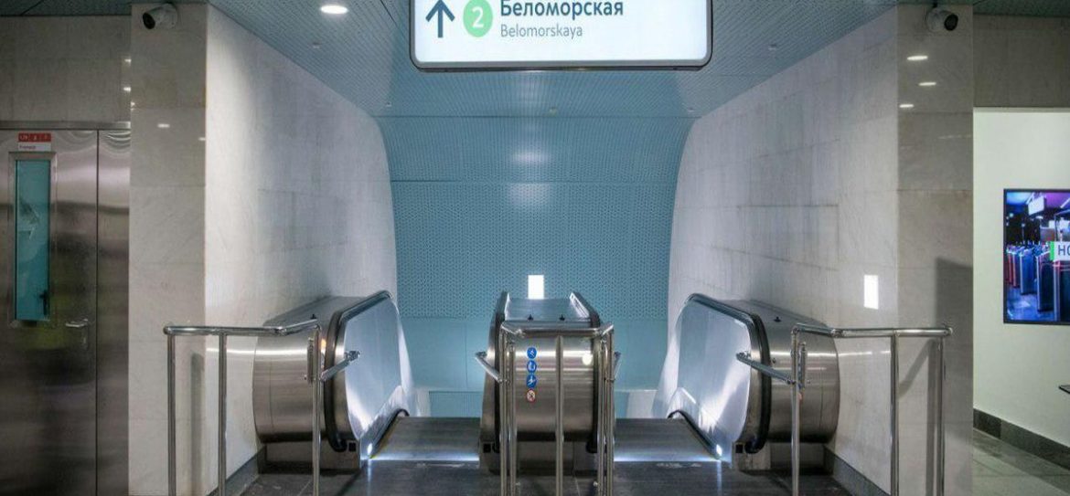 25 тыс. жителей Левобережного и Ховрино пользуются метро Беломорская