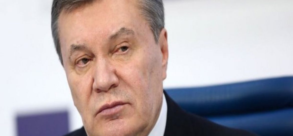 Янукович осужден на 13 лет