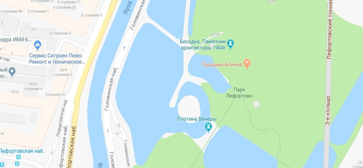 Массовая драка со стрельбой произошла в Москве недалеко от Лефортовского парка