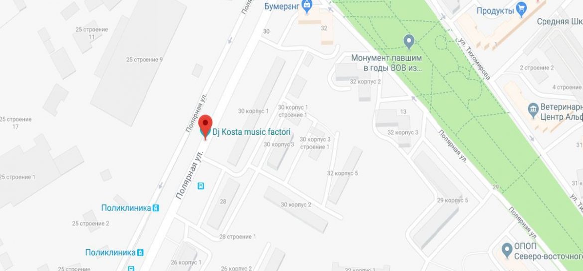Статистика цен на жилую недвижимость на улице Полярная в Москве