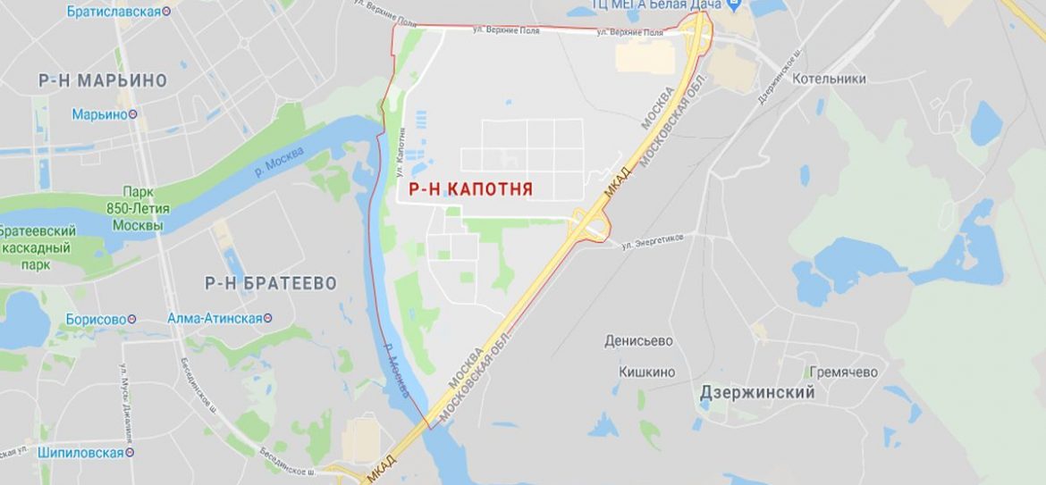 Столичный район Капотня станет одной из главных площадок городского благоустройства