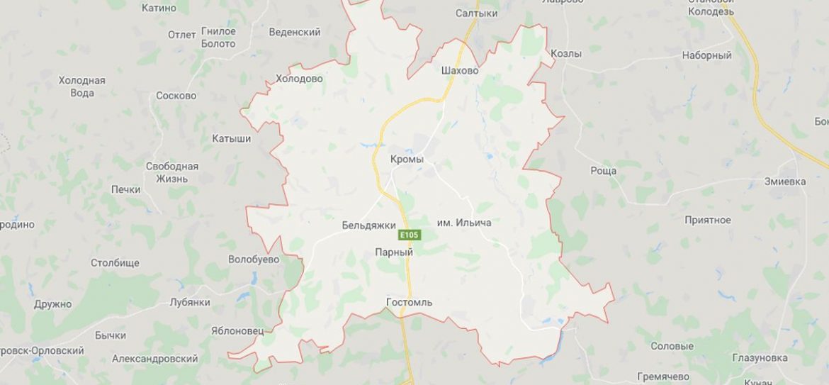 Украинцы попали в ДТП в Кромском районе Орловской области