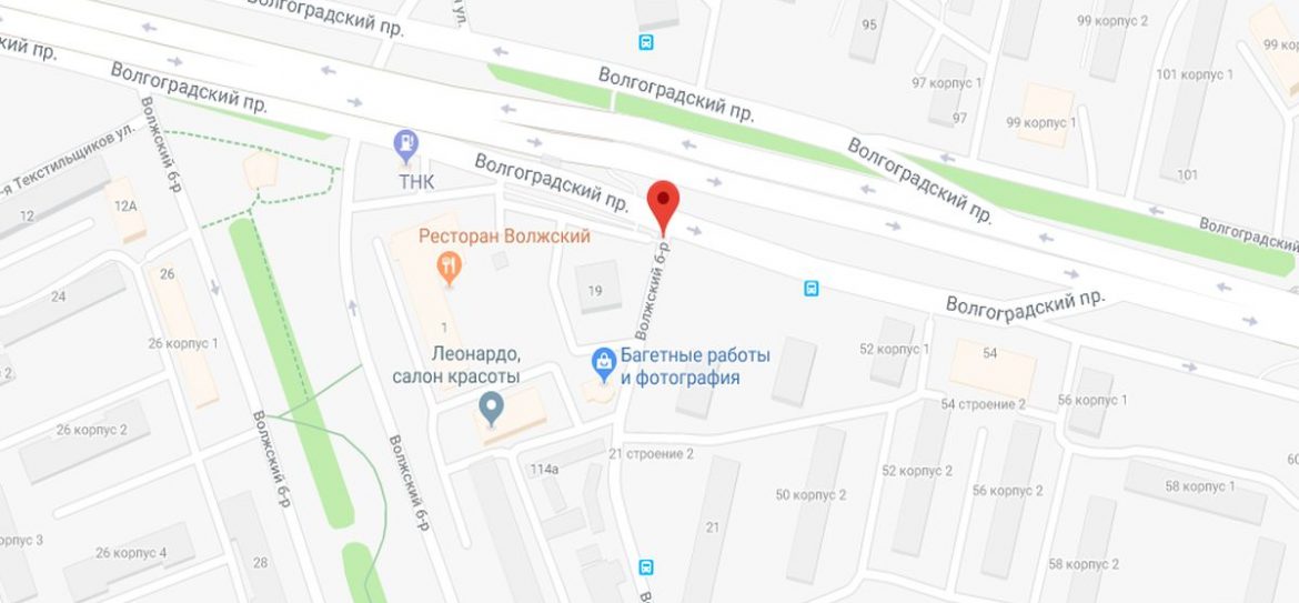 В Москве на Волжском бульваре перекрыли автомобильное движение