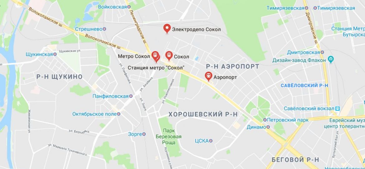 Автобусные маршруты в районе стадиона «ВЭБ Арена» изменят 5 мая из-за проведения футбольного матча