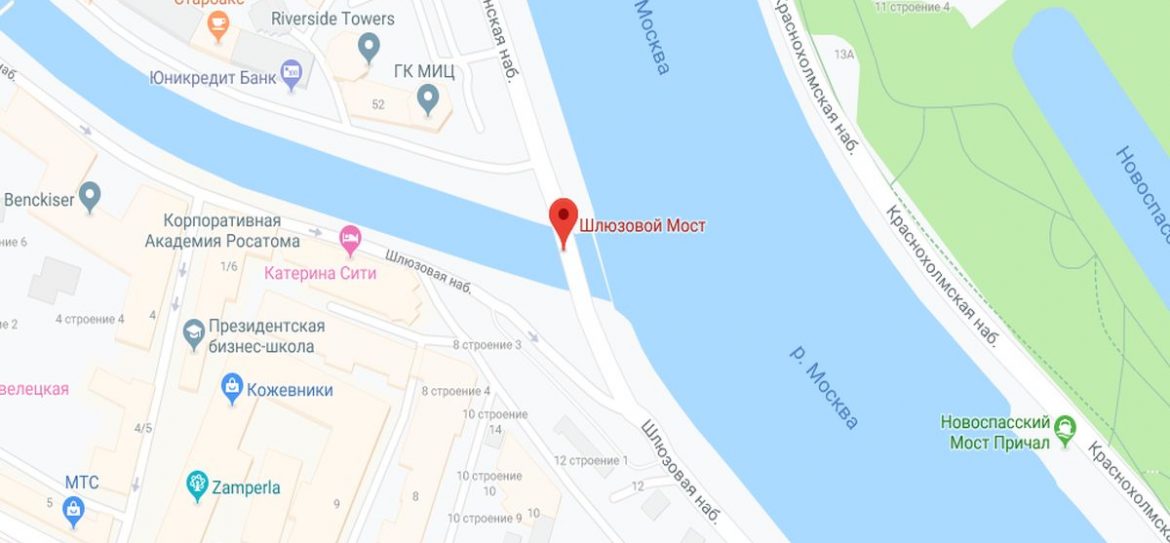 С 20 мая движение по Шлюзовому мосту будет ограничено
