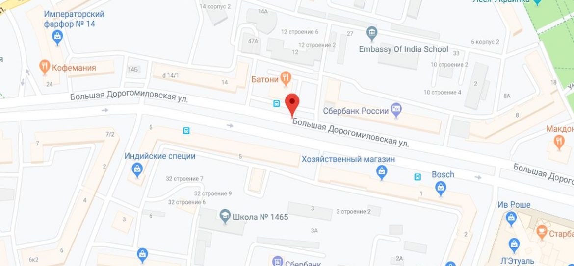 Отдельная выделенная полоса появится на участке улицы Большой Дорогомиловской