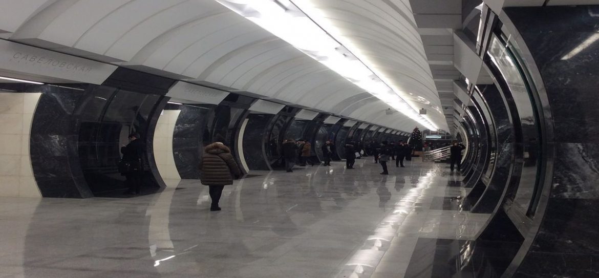 За четыре месяца станцией «Савеловская» Большой кольцевой линии метро воспользовались более 1 миллиона пассажиров
