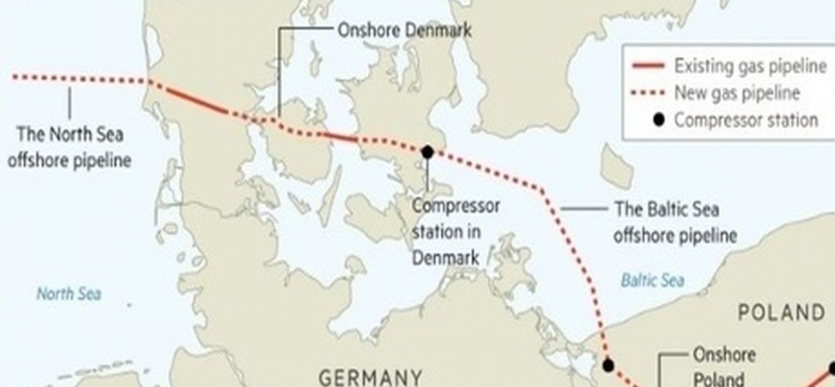 Дания дала первое разрешение на строительство норвежского газопровода Baltic Pipe в Польшу