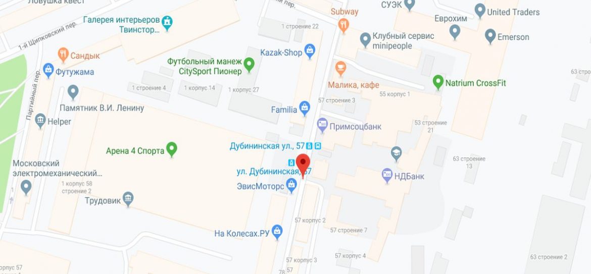 Площадь возгорания в здании на Дубининской улице составила 1000 кв. м.