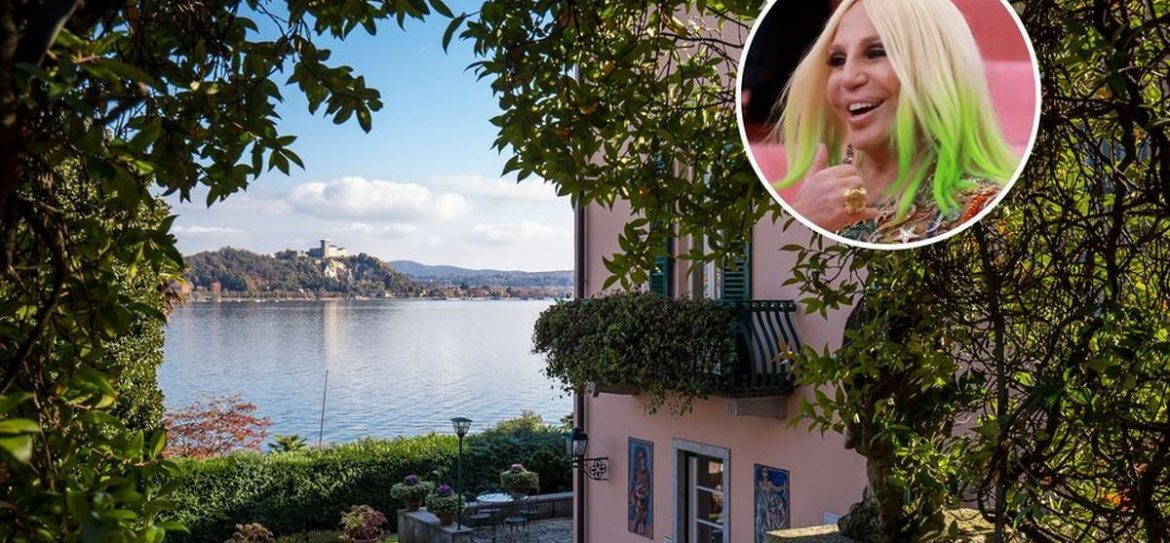 Версаче приобрела историческую недвижимость на озере Маджоре