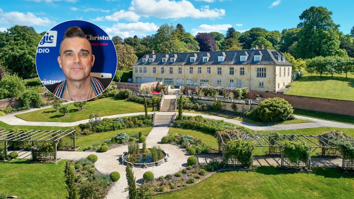 Робби Уильямс продал английское поместье за 9,25 млн долларов