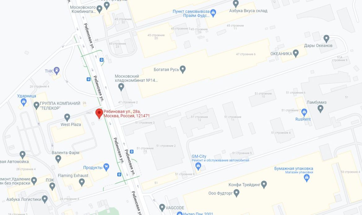 Компания Тэк-Лайн построит БЦ Рябиновая 28 площадью 186 тыс. кв. м.