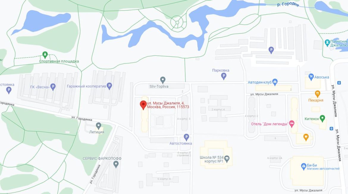 На юге Москвы построят бизнес-центр «Мусы Джалиля 4» площадью 2,2 тыс. кв. м.