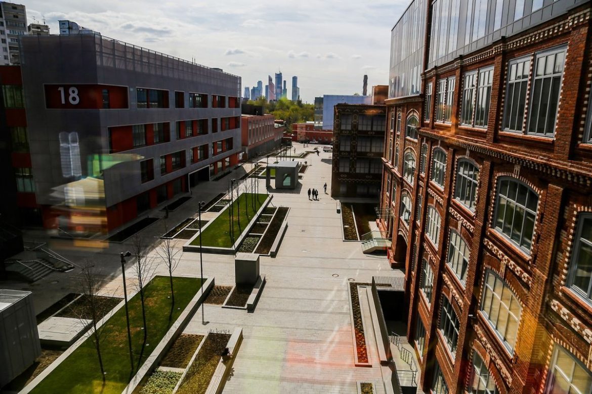 В бизнес-центре Большевик построили здания площадью 19 тыс. кв. м.