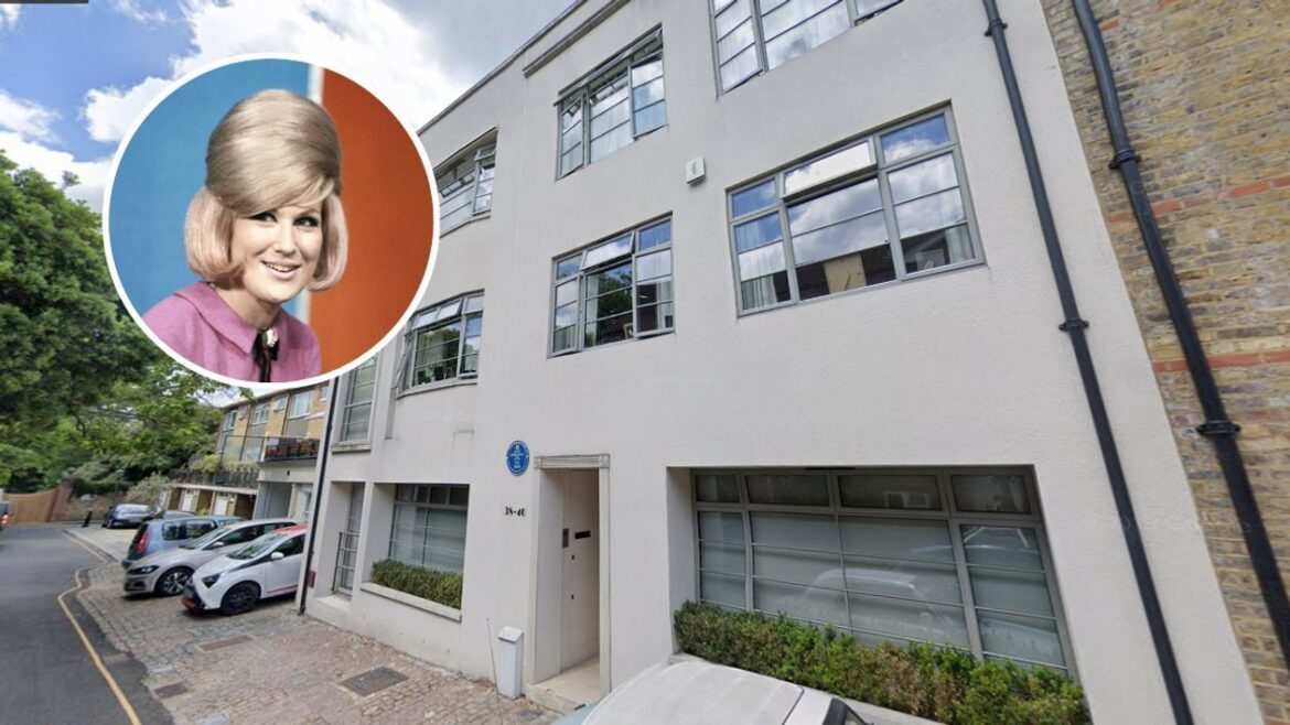 Бывший лондонский дом Дасти Спрингфилд продается за 9,5 млн фунтов